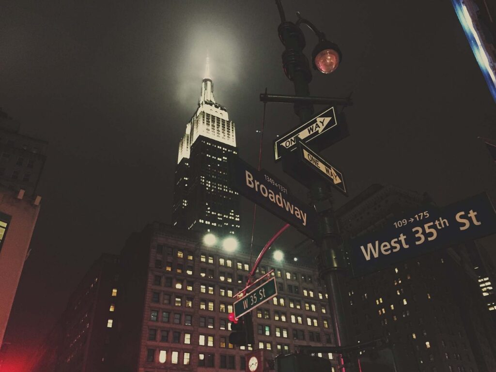 Deixe a cidade brilhar: Nova York à noite